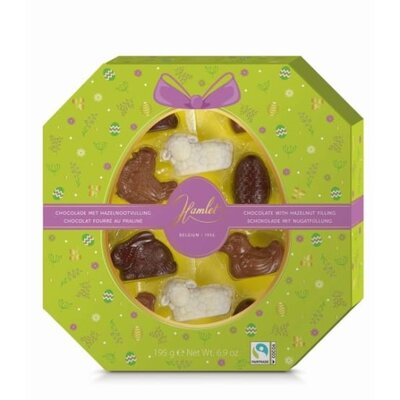 Geniet van heerlijke paasfiguren met praline vulling!