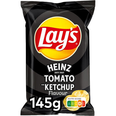 Ketchup lovers opgelet: Lay’s Ketchup Chips nu extra voordelig en snel geleverd.