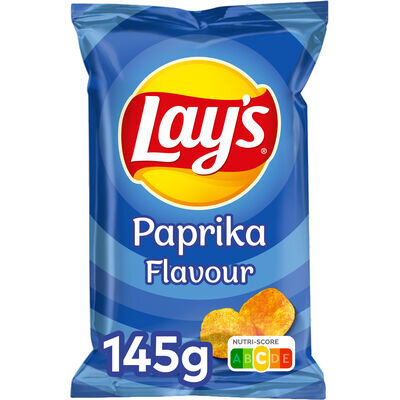 Chips Lays Paprika in grootverpakking!