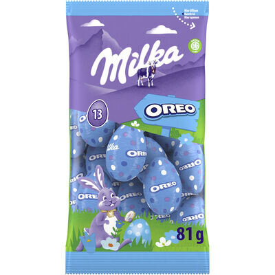 Genieten van Milka paaseitjes oreo?