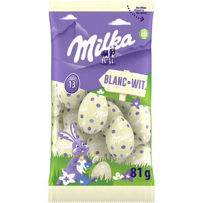 Genieten van Milka paaseitjes wit?