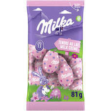 Milka paaseitjes melk tender 81 gram x 35 stuks