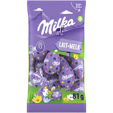 Milka paaseitjes melk 81 gram x 35 stuks