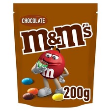 M&m chocolade in verpakking 30 stuks - 200 gram