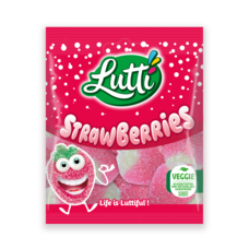 Lutti aardbeien 12 x 80 gram