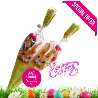 Verstop de gevulde paaszakjes voor Pasen