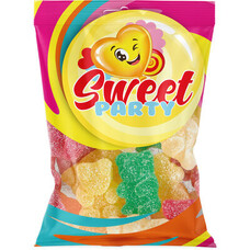 Sweet Party Zure Beertjes Snoep 16 x 75gr