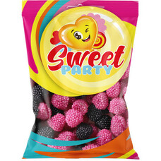 Sweet Party Frambozen Snoepjes 16 x 75gr