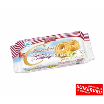 Geniet van de heerlijke suikervrije zandkoekjes