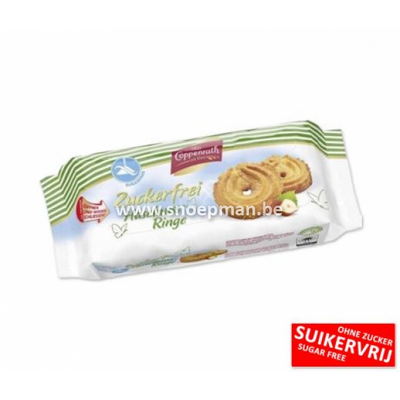 Suikervrije koeken met hazelnoot smaak bij Snoepman kopen!