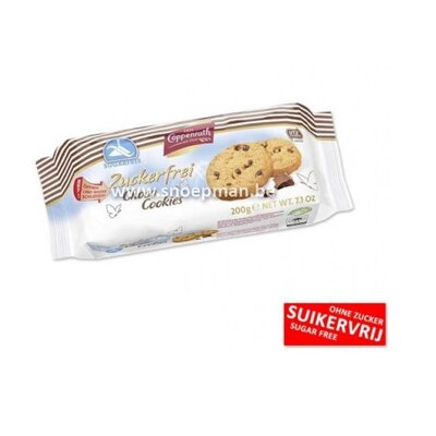 Bestel choco koeken zonder suiker bij Snoepman!