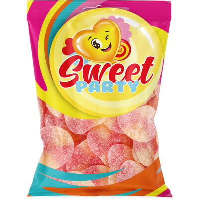 Gesuikerde aardbeien snoep waar je rek spontaan van begint te blozen nu scherp geprijsd!