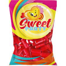 Sweet Party Aardbei Staafjes 16 x 75gr