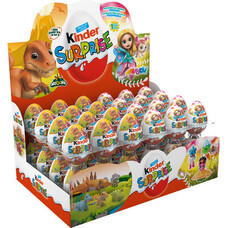 Kinder Surprise eieren op display -  48 stuks