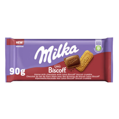 Koop nu jouw Milka biscoff reep eenvoudig online!