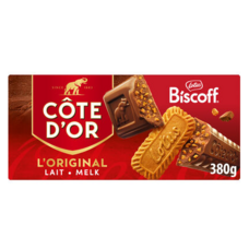 côte d'or biscoff melkchocolade 9 x 380g