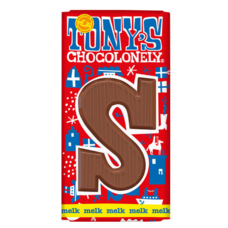Tony Chocolonely letter S 15 x 180g