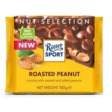 ritter sport roasted peanut 11 x 100gr