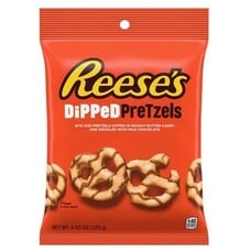 Reeses dipped pretzels bag 12 x 120 gr