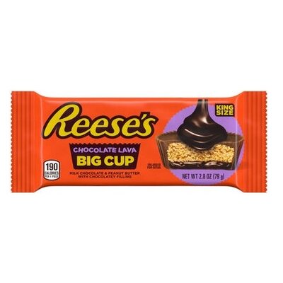 Ervaar Reese's chocolate lava big cup king size