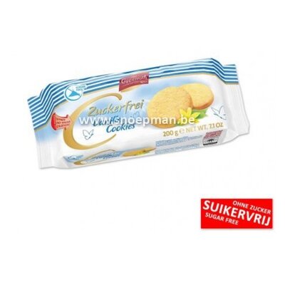 Snel suikervrije vanille koekjes bestellen?