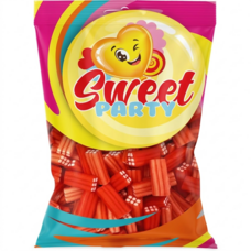 Sweet Party Aardbei Staafjes 16 x 75gr
