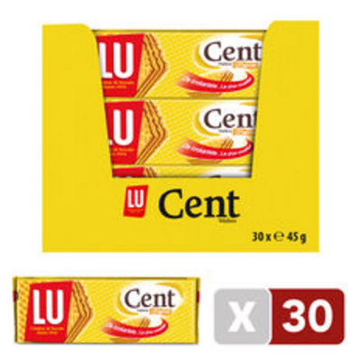 Geniet van de onweerstaanbare smaak van Lu cent wafers!