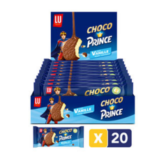 Lu choco prince koeken vanille 20 x 57g