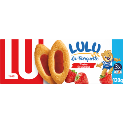 Geniet van een klassieker voor jong en oud met LU Barquette Aardbei.