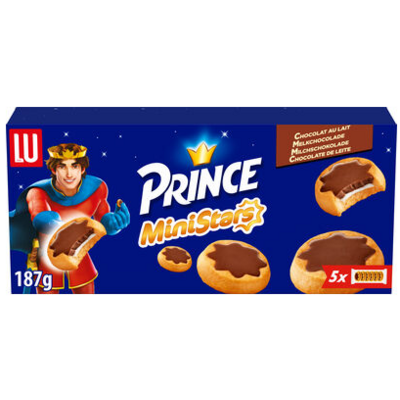 Ontdek de heerlijke LU Prince Mini Stars bij Snoepman!