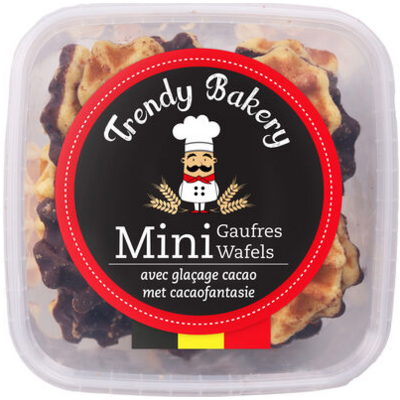 Bestel nu de heerlijke Trendy mini chocoladewafels!