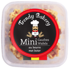 Trendy bakery mini wafels 6 x 160g