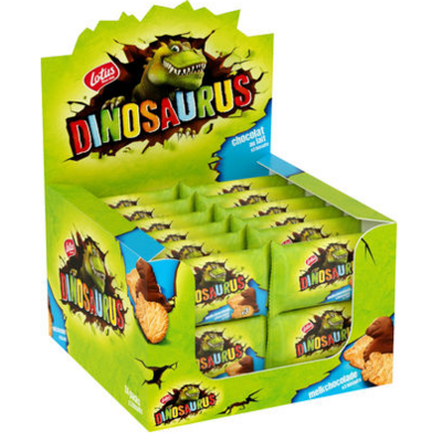 Bestel nu de populaire Lotus dinosaurus koeken bij Snoepman!