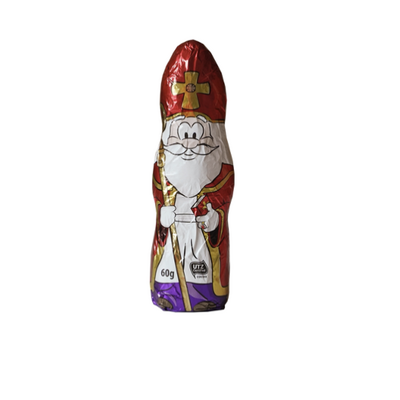 Ontdek de heerlijke chocolade Sinterklaas van 60 gram!