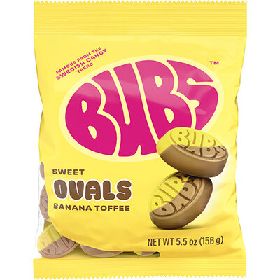 Trakteer jezelf op Bubs Banana Toffee Ovals