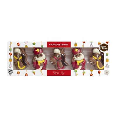 Sinterklaas chocolade rechtstreeks uit de zak van de Sint