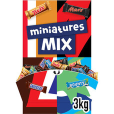 Celebrations mix 3kg - 296 stuks