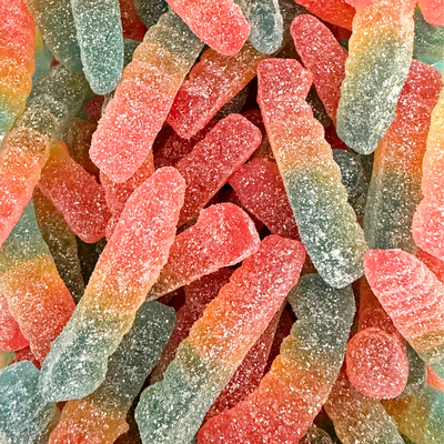 Haal zure Haribo rainbow worms in huis