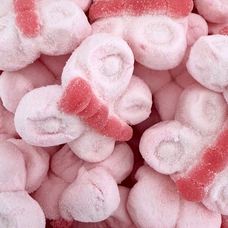 Vlinder marshmallows - 900 gram