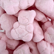 Roze beertjes marshmallow - 900 gram