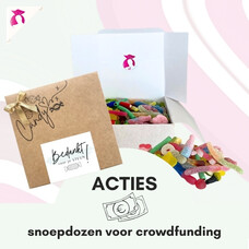 Crowdfunding snoepdoosjes