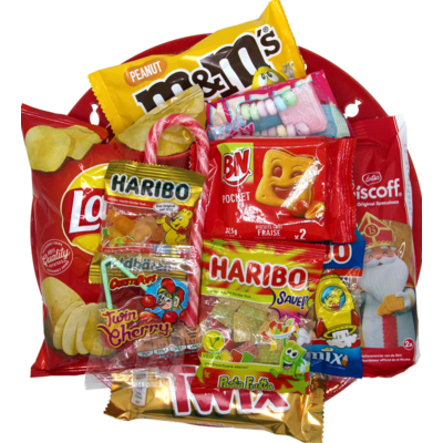 Bestel hier jouw Sinterklaas bord met snoep