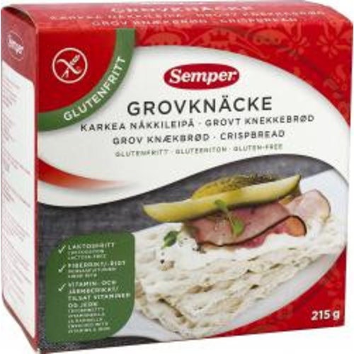 Semper Knäckebröd Vezelrijk (Grovknäcke) - Glutenvrij