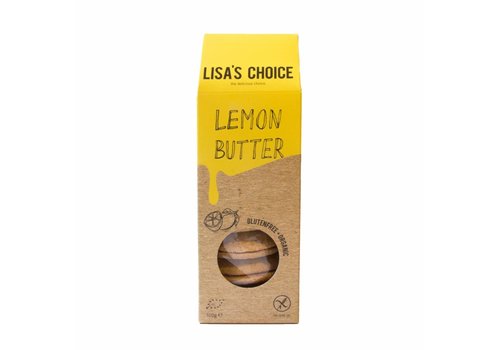  Lisa's Choice Lemon Butter Cookies Biologisch 