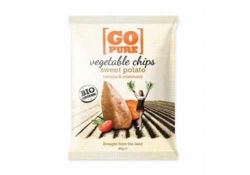  GoPure Zoete Aardappel Chips Biologisch 