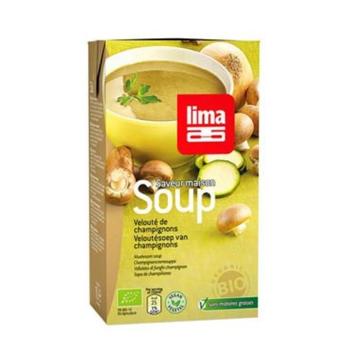 Lima Veloutésoep van Champignons Biologisch