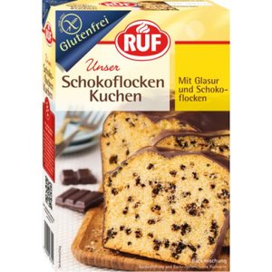 Ruf Cakemix met Chocoladevlokken - Glutenvrij