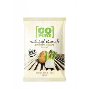 GoPure Potato Chips, Fennel Biologisch