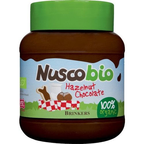 Brinkers Nuscobio Hazelnootpasta Biologisch