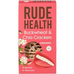 Rude Health Boekweit en Chia Crackers
